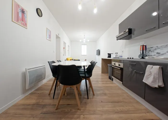 Apartamento Le Perpinb - 6 Personnes - Bureau & Wifi *