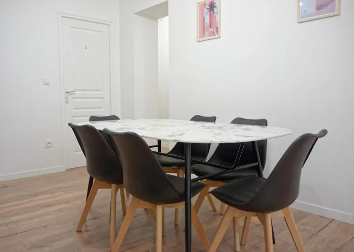 Le Perpinb - 6 Personnes - Bureau & Wifi Apartamento *